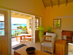 Living Room and Front Deck